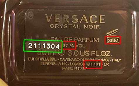 versace eros batch code